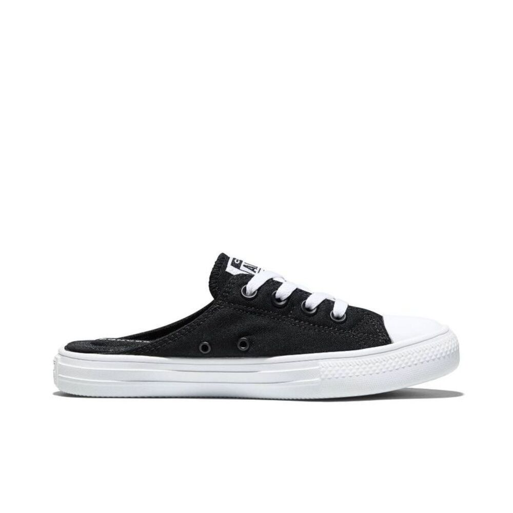 Converse - Women's Slip On Backless Sneakers - Black Black - Picture 2 of 5